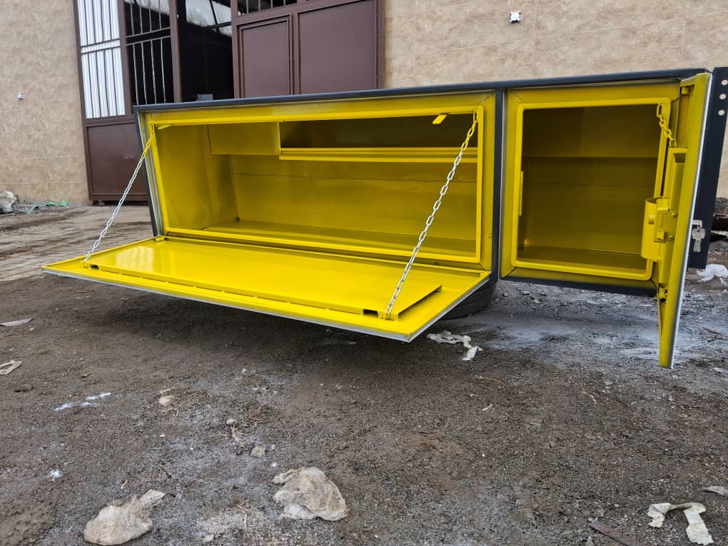 جعبه ترانزیت و تریلی صمدزاده در تهران